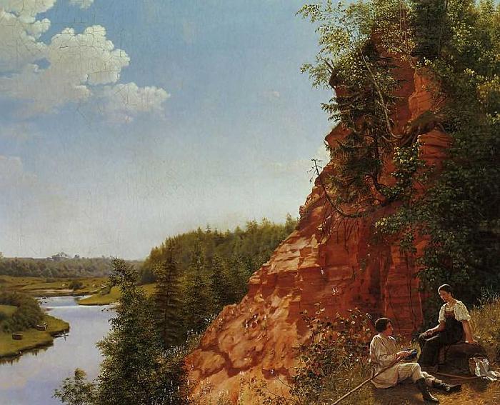 View of the River Tosno, Alexey Tyranov